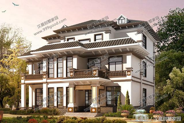 三款新中式別墅設(shè)計(jì)圖，不論新中式還是徽派形式，多看一眼都心動(dòng)，不選擇一棟都不甘心！