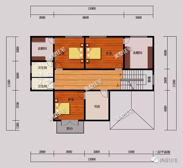 兩層歐式別墅設(shè)計(jì)圖，端莊大方，這么美讓左鄰右舍都羨慕不已