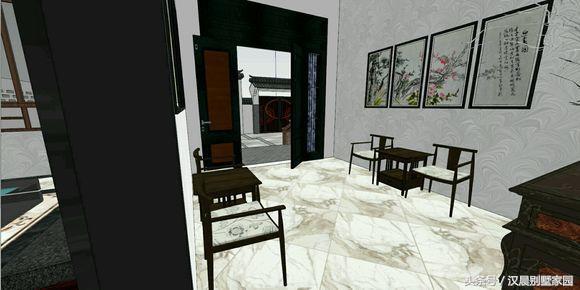 帶院子的新中式風(fēng)格別墅設(shè)計(jì)圖，2套設(shè)計(jì)師的設(shè)計(jì)方案，總有一套讓你滿意