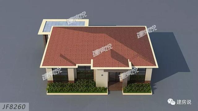 超贊的一層農(nóng)村別墅設(shè)計(jì)圖，設(shè)備齊全，想要的應(yīng)有盡有