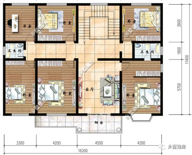 今天推薦的兩款二層別墅設(shè)計(jì)圖，讓大家明白建房子怎么建的與眾不同