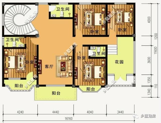 今天推薦的兩款二層別墅設(shè)計(jì)圖，讓大家明白建房子怎么建的與眾不同