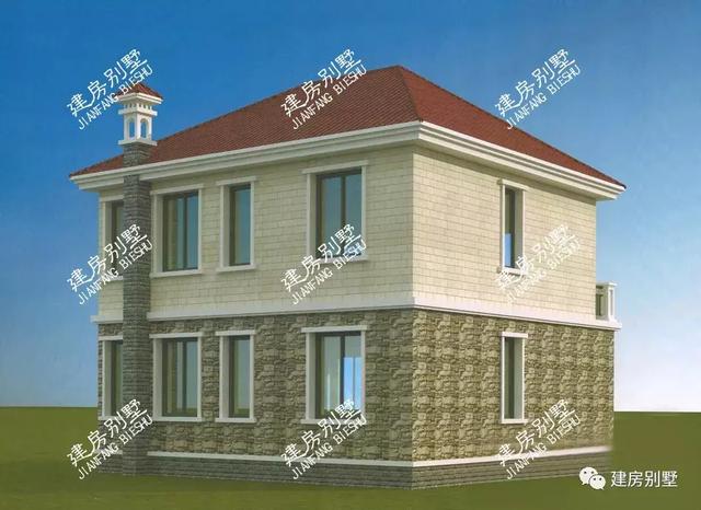 兩款農(nóng)村別墅設計圖，開間都是10米的，建這樣的房子肯定讓你不被別人比下去