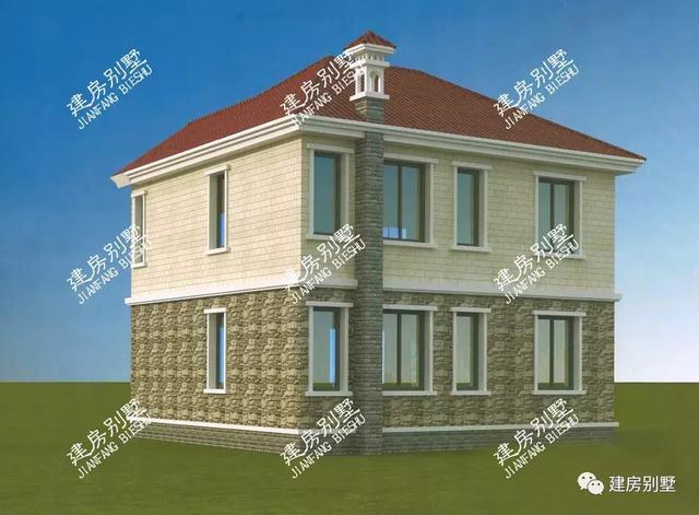 兩款農(nóng)村別墅設計圖，開間都是10米的，建這樣的房子肯定讓你不被別人比下去