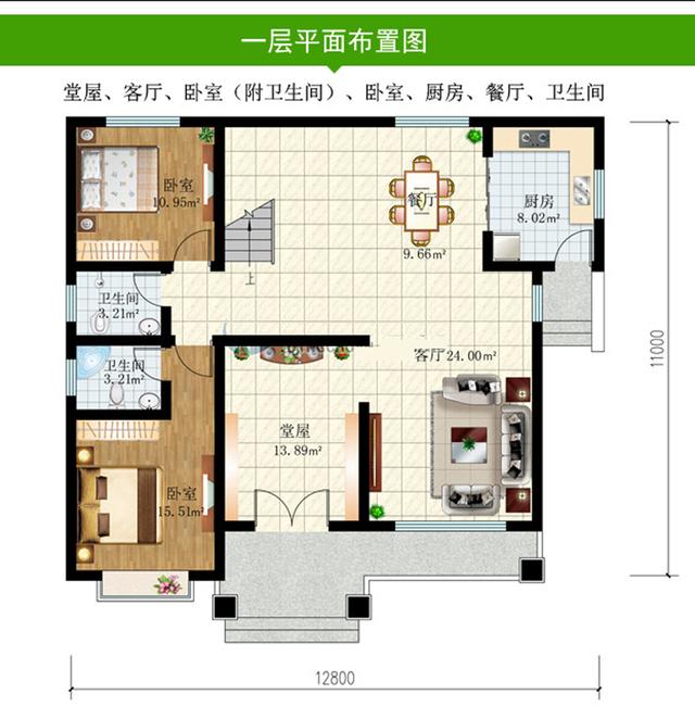 五套農(nóng)村自建房圖紙，建筑面積300平米，造價(jià)不超30萬，能住3代人