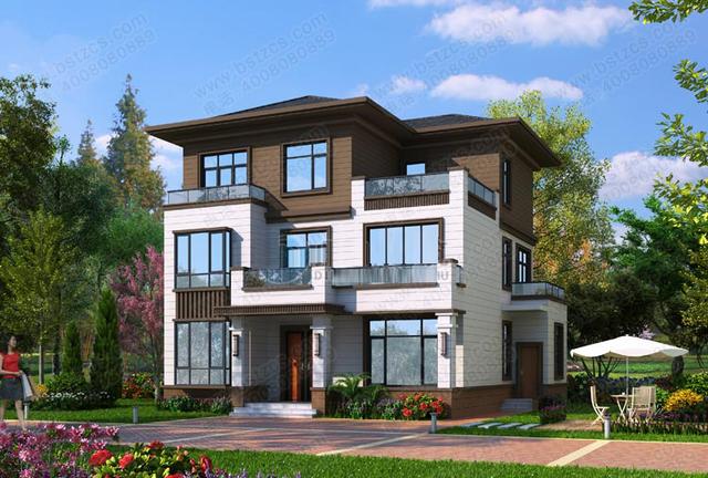 五套農(nóng)村自建房圖紙，建筑面積300平米，造價(jià)不超30萬，能住3代人