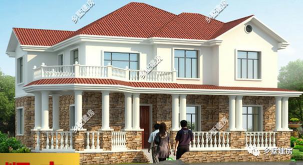 兩款現(xiàn)代新農(nóng)村自建別墅設(shè)計(jì)圖，外觀超美，戶型超棒，蓋哪一棟都出彩