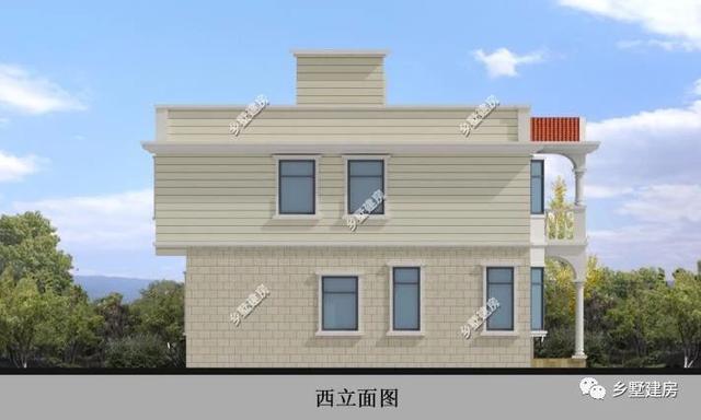 兩款現(xiàn)代新農(nóng)村自建別墅設(shè)計(jì)圖，外觀超美，戶型超棒，蓋哪一棟都出彩