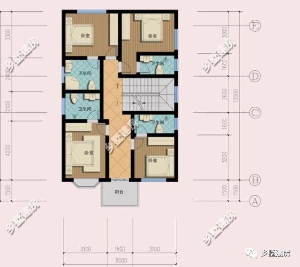 兩款現(xiàn)代新農(nóng)村自建別墅設(shè)計(jì)圖，外觀超美，戶型超棒，蓋哪一棟都出彩