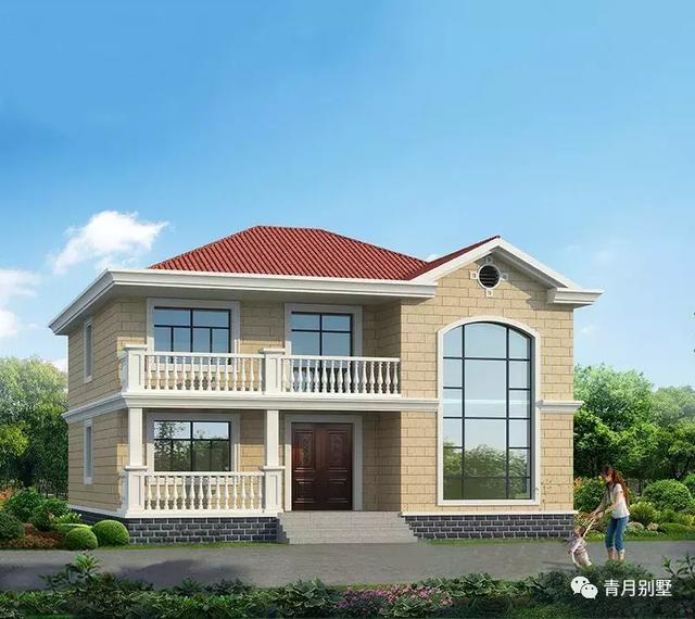 12米×11.8米二層農(nóng)村自建房設(shè)計圖，造型雖不顯眼，卻經(jīng)濟(jì)實(shí)用，享受簡單寧靜的生活