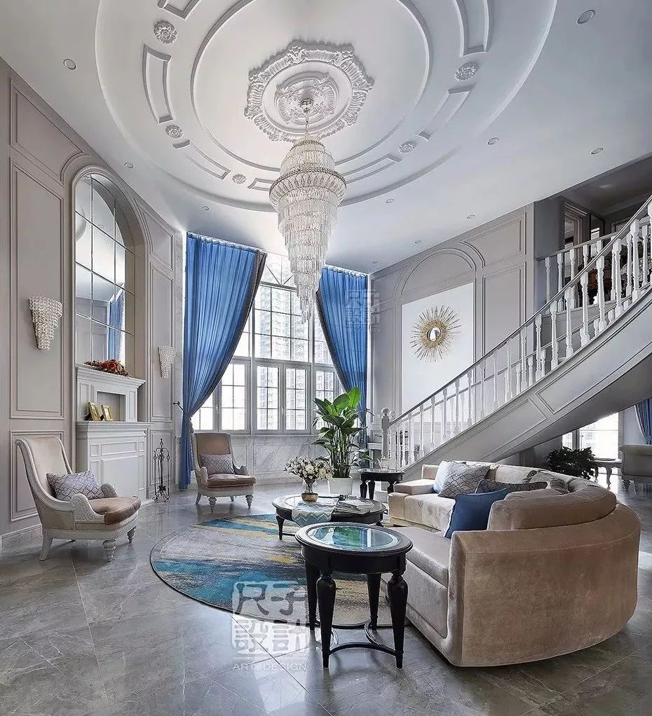 別墅要大氣,客廳中空必不可少！