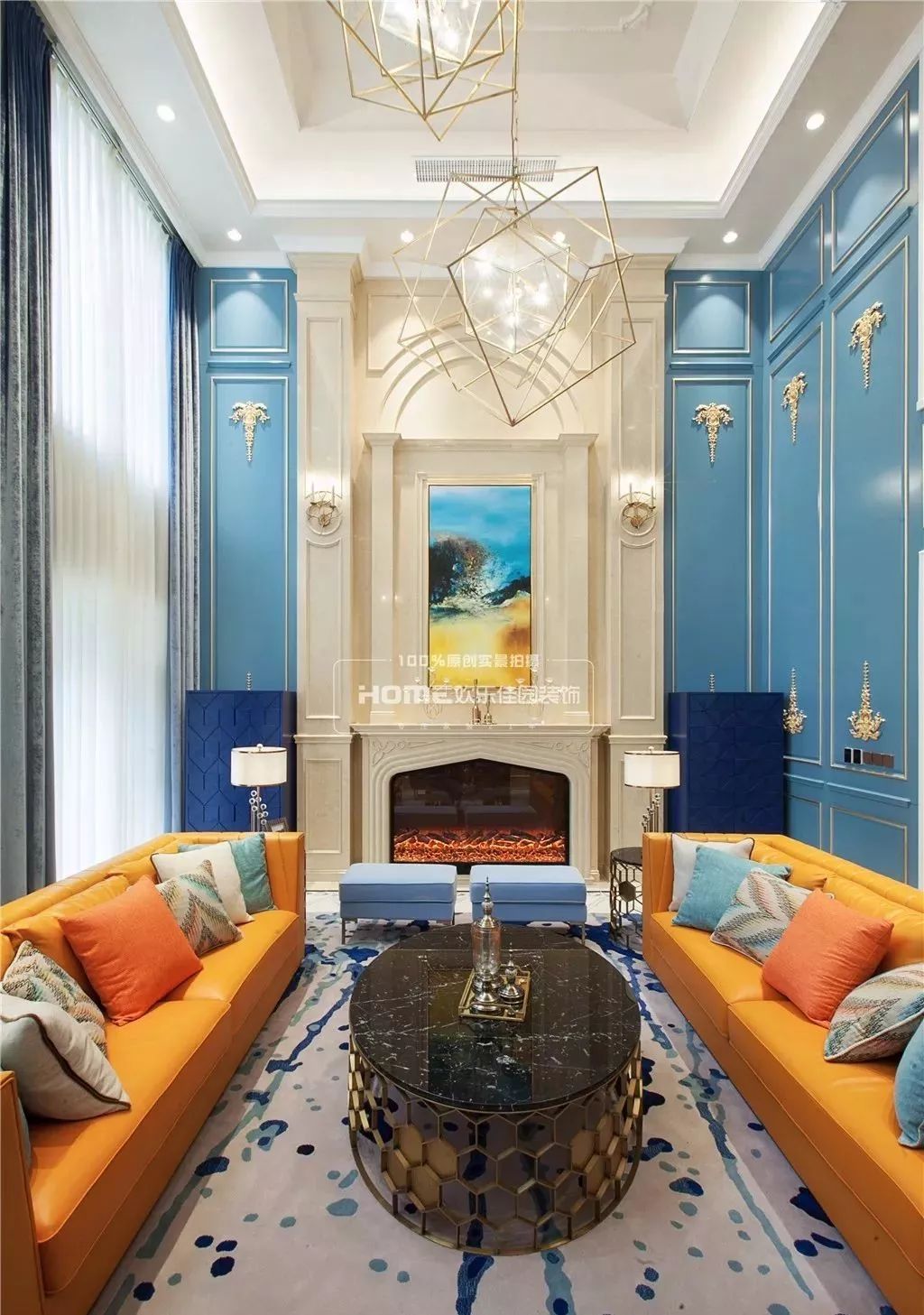 別墅要大氣,客廳中空必不可少！