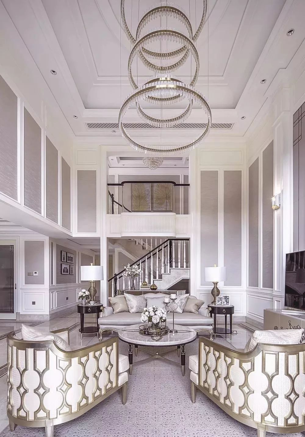 別墅要大氣,客廳中空必不可少！