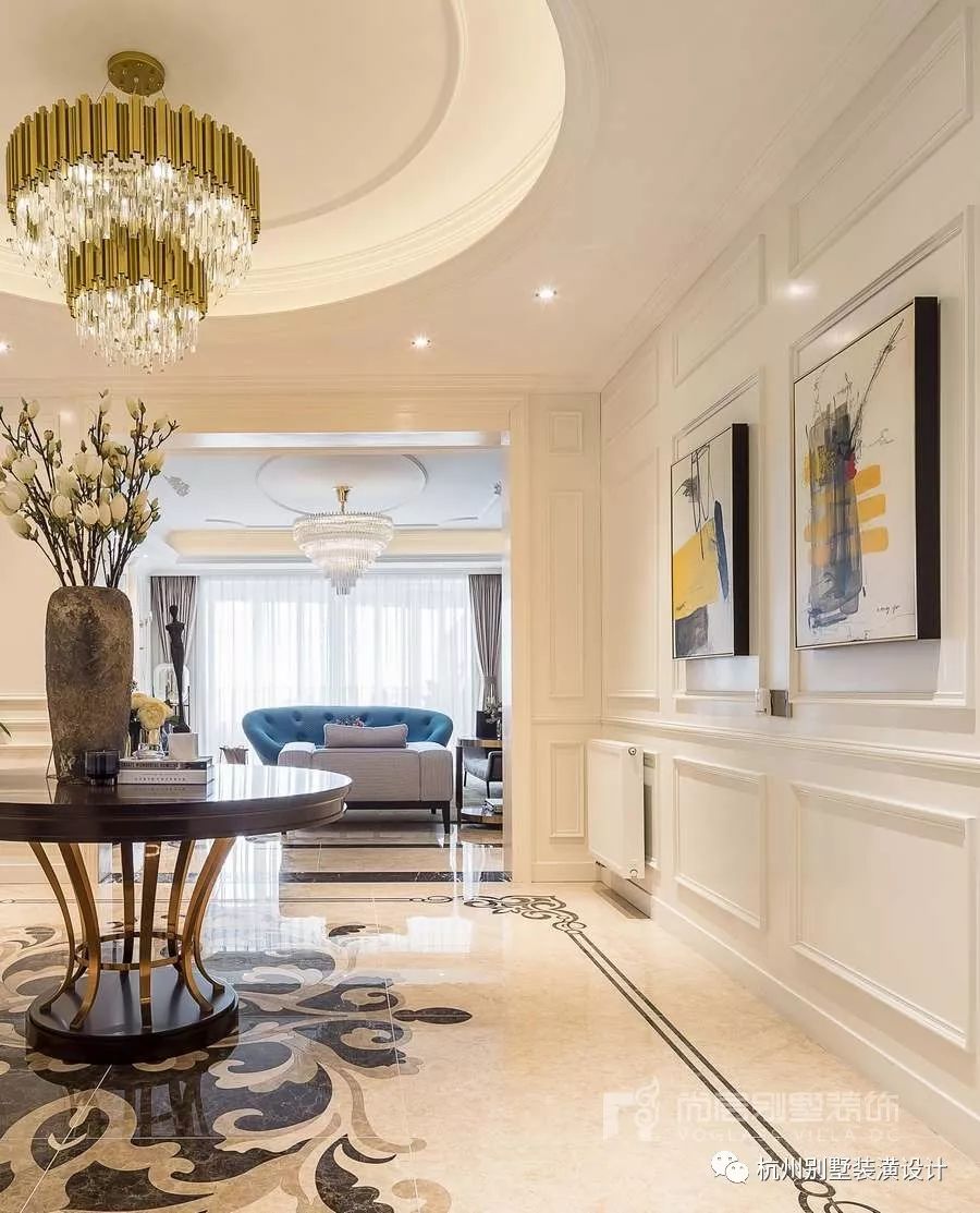 尚層作品丨380㎡當代藝術風格別墅實景