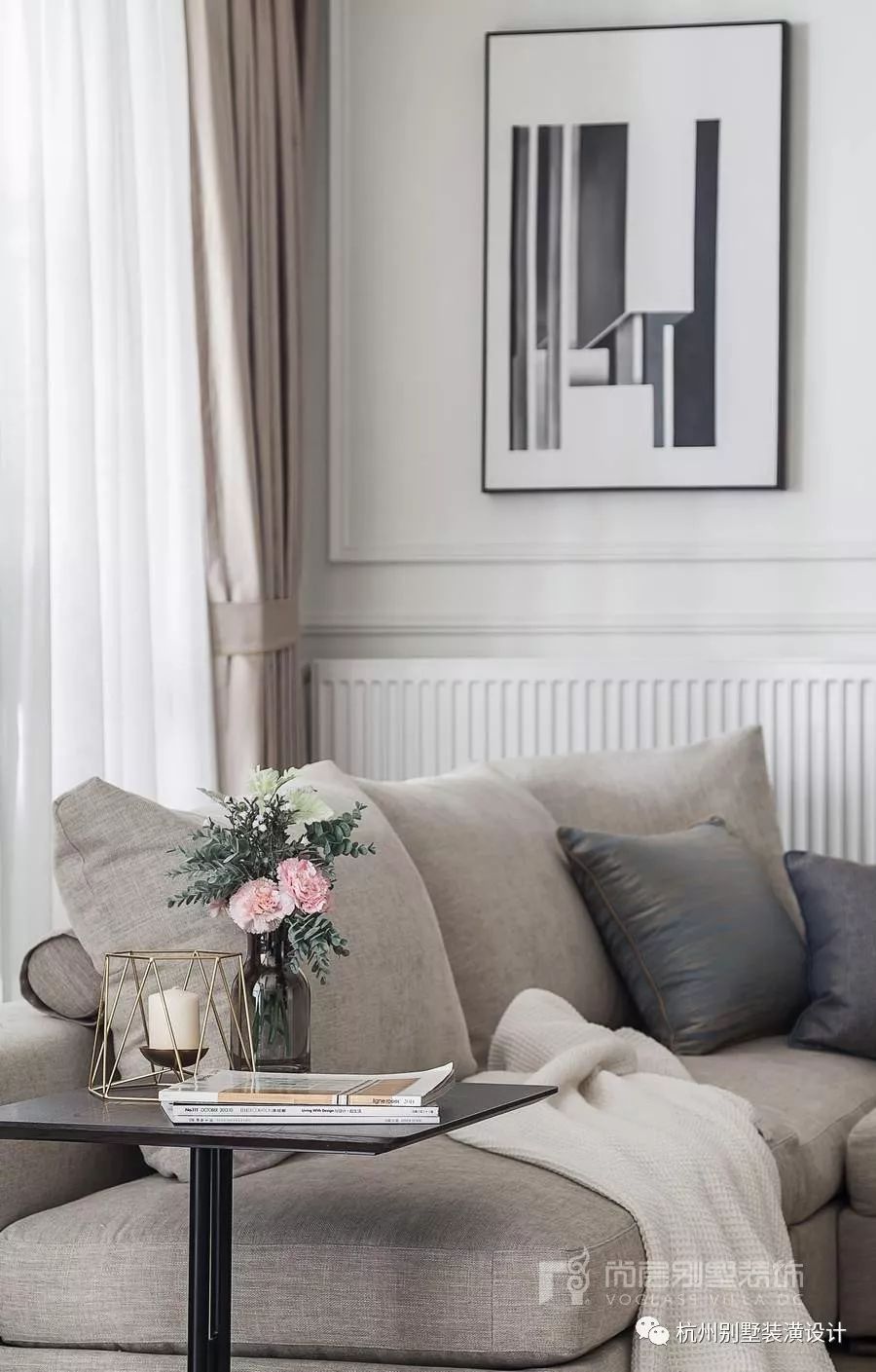 尚層作品丨380㎡當代藝術風格別墅實景