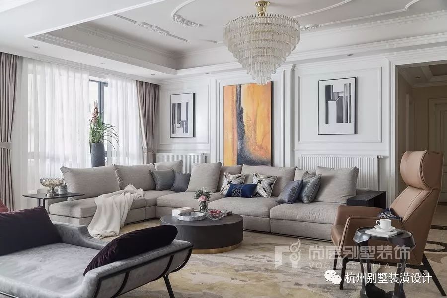 尚層作品丨380㎡當代藝術風格別墅實景