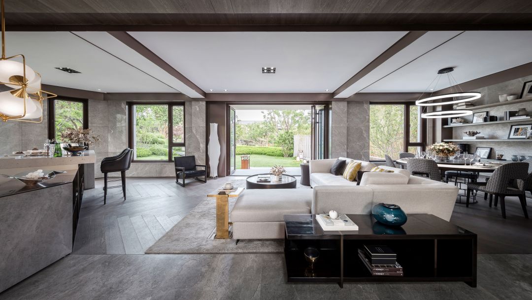 高級灰別墅設(shè)計，自然流露的優(yōu)雅范兒！