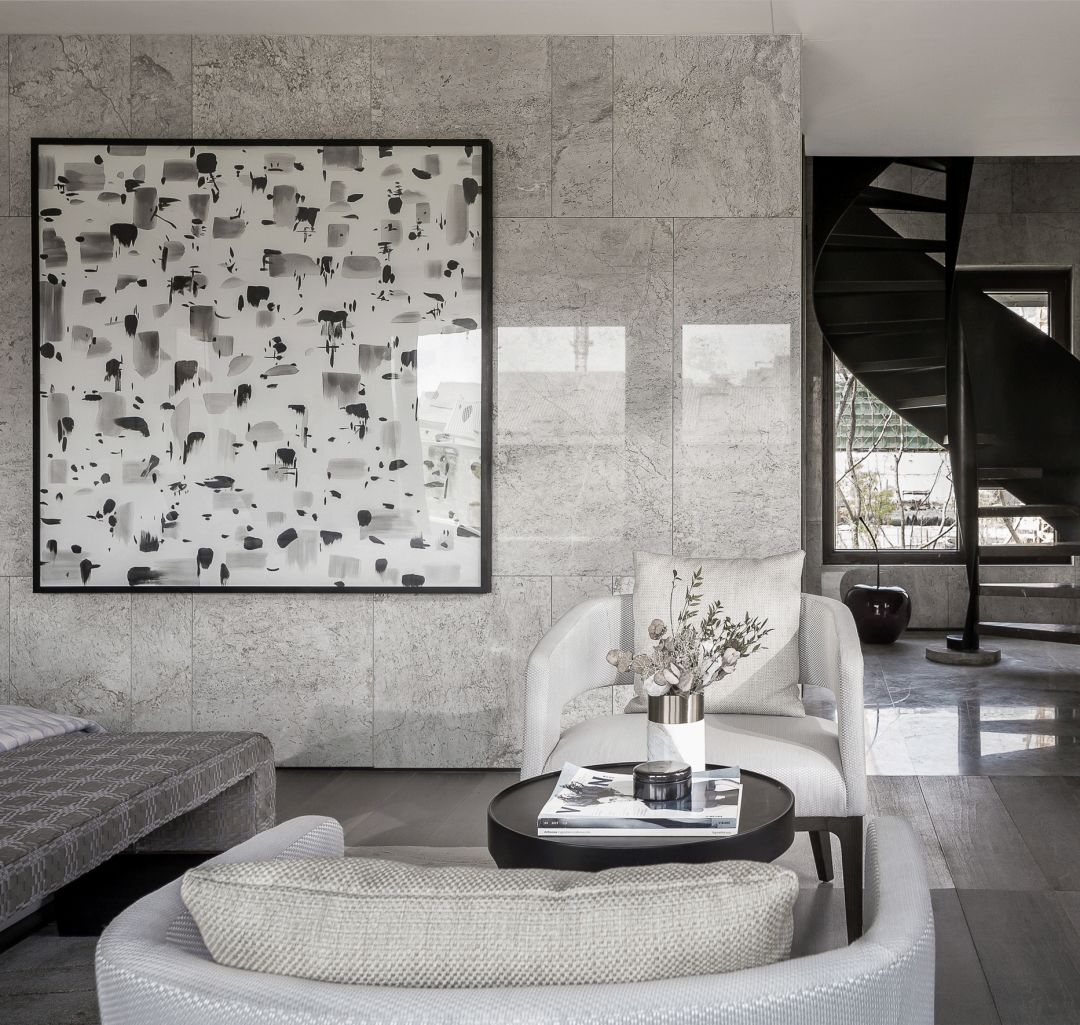 高級灰別墅設(shè)計，自然流露的優(yōu)雅范兒！