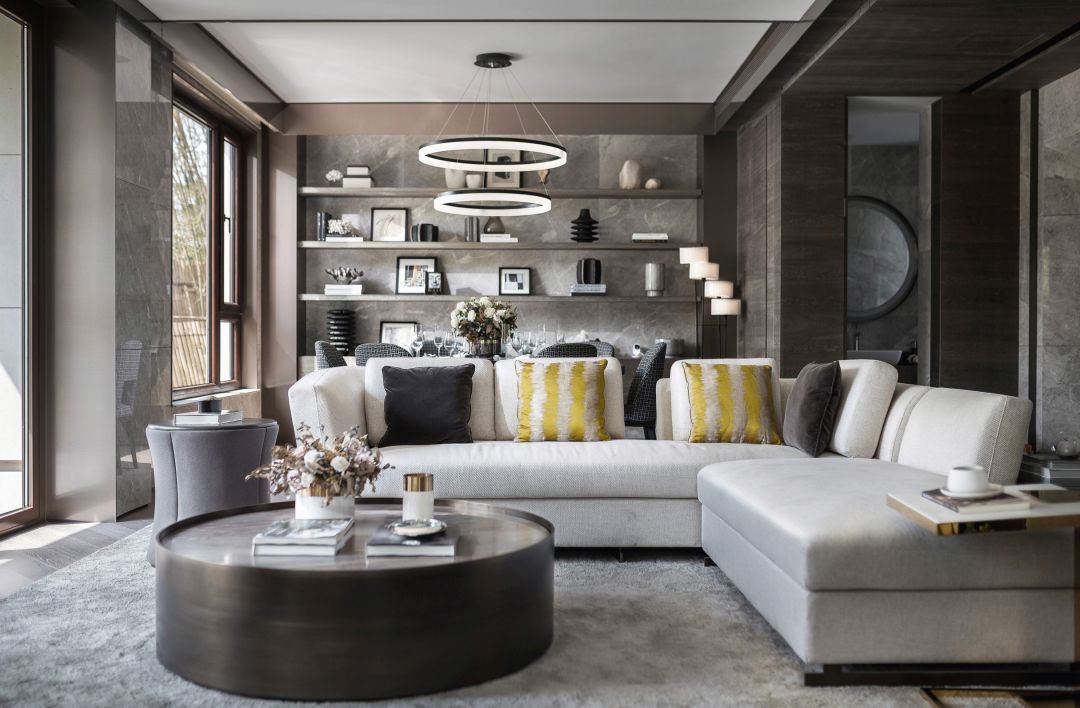 高級灰別墅設(shè)計，自然流露的優(yōu)雅范兒！