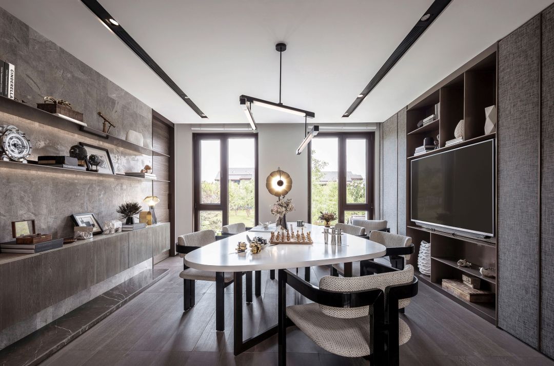 高級灰別墅設(shè)計，自然流露的優(yōu)雅范兒！