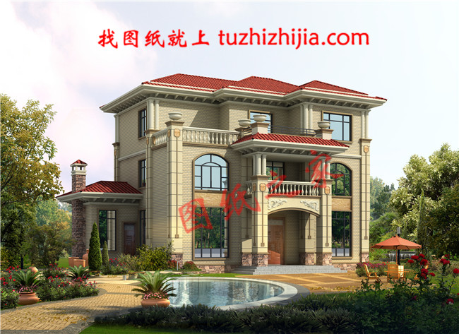 闊氣的三層別墅設(shè)計(jì)圖，亮得恰到好處，永遠(yuǎn)也住不膩