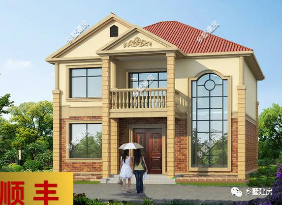 今天推薦兩款超大挑高客廳的二層別墅設(shè)計(jì)圖，裝修后更漂亮