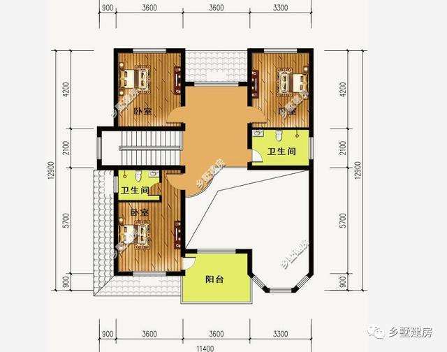 今天推薦兩款超大挑高客廳的二層別墅設(shè)計(jì)圖，裝修后更漂亮