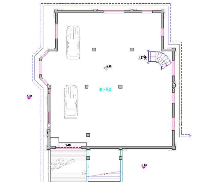 喜歡這樣的復(fù)式三層帶地下層農(nóng)村別墅戶型設(shè)計圖么？