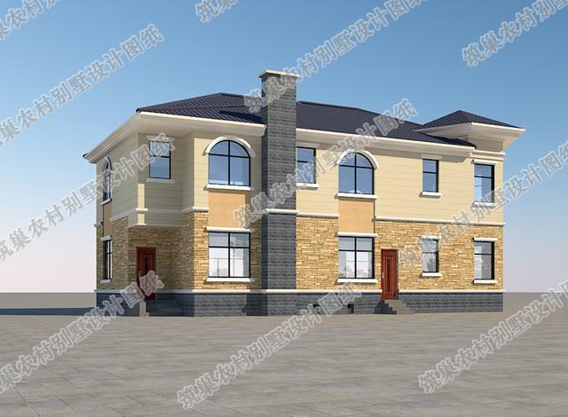 二層農(nóng)村別墅圖紙設(shè)計圖，造價25萬左右，這套設(shè)計處處是亮點(diǎn)