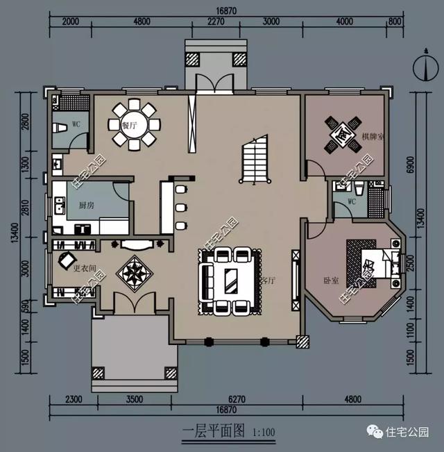 剛出爐的6套風格各異農村別墅設計圖，很適合農村自建