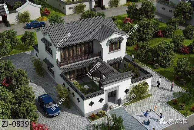 剛出爐的6套風格各異農村別墅設計圖，很適合農村自建