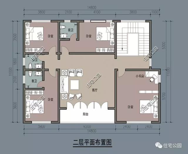 剛出爐的6套風格各異農村別墅設計圖，很適合農村自建