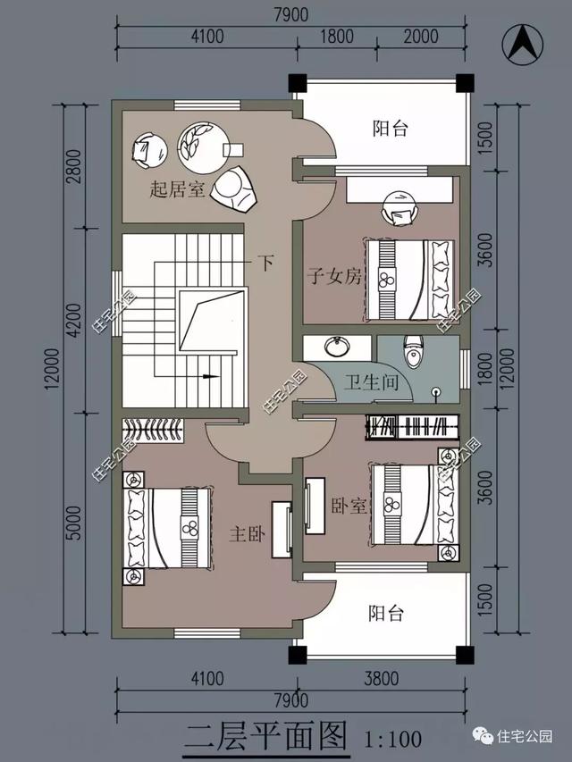 剛出爐的6套風格各異農村別墅設計圖，很適合農村自建
