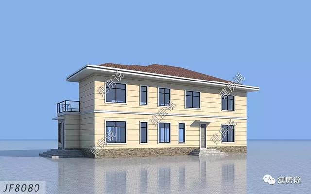 三款二層別墅設計典范，舒適接地氣，美好鄉(xiāng)村生活從這里開始