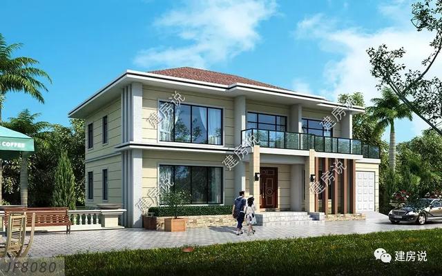 三款二層別墅設計典范，舒適接地氣，美好鄉(xiāng)村生活從這里開始