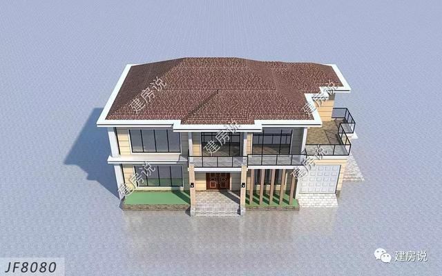 三款二層別墅設計典范，舒適接地氣，美好鄉(xiāng)村生活從這里開始