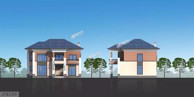 三款二層別墅設計典范，舒適接地氣，美好鄉(xiāng)村生活從這里開始