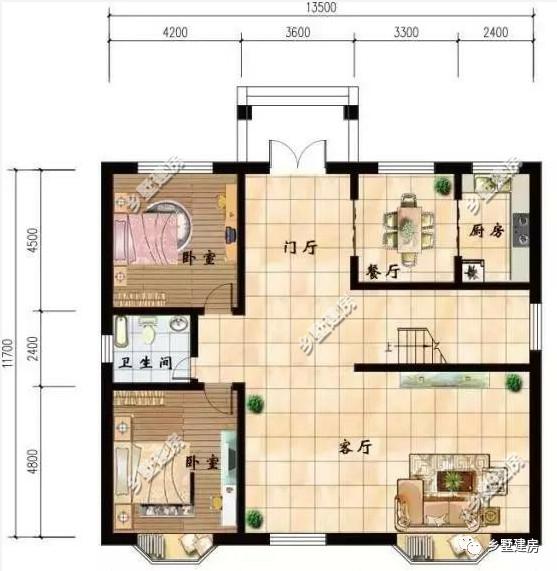 兩款精心設(shè)計(jì)的農(nóng)村自建房設(shè)計(jì)圖紙，讓你知道你自己的房子該怎么設(shè)計(jì)