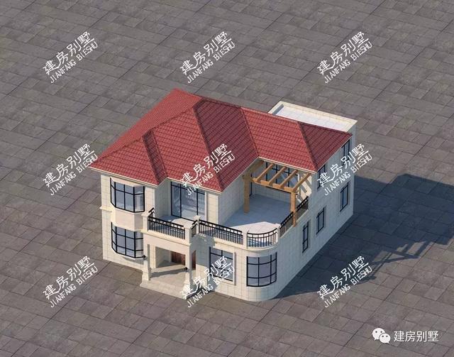 三棟農(nóng)村自建房設(shè)計(jì)圖紙，一看就是好別墅，又符合農(nóng)村建房習(xí)慣，又大氣