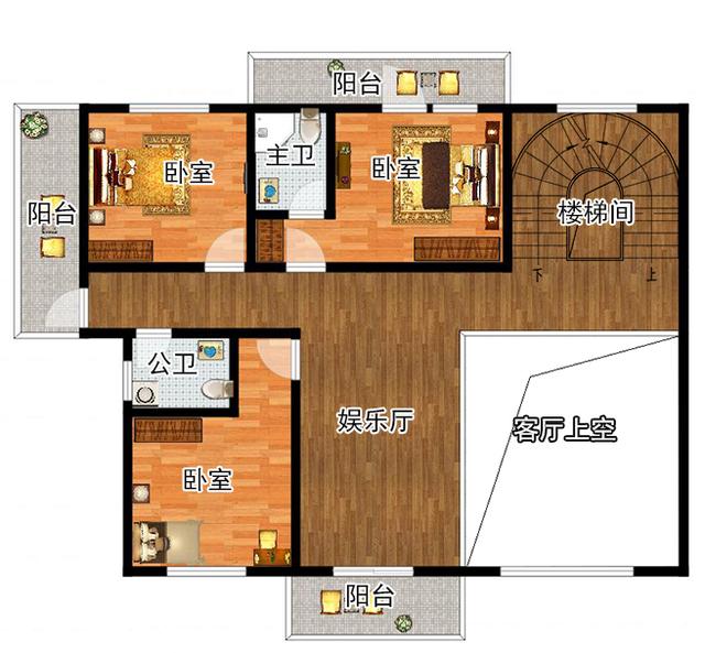 新中式四層復(fù)式別墅設(shè)計圖，造價55萬，能最大需要的滿足生活需要