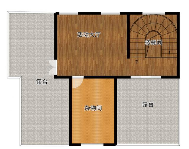 新中式四層復(fù)式別墅設(shè)計圖，造價55萬，能最大需要的滿足生活需要