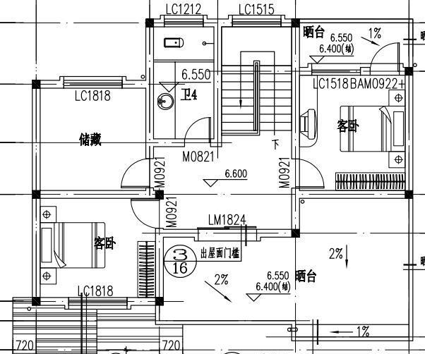 三層農(nóng)村自建房，12×11米，布局緊湊，空間利用率高，造價30萬