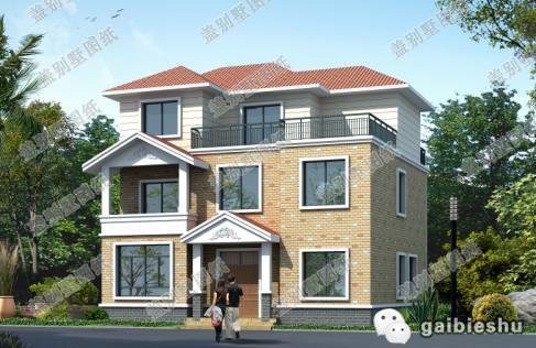 三層農(nóng)村自建房，12×11米，布局緊湊，空間利用率高，造價30萬