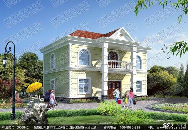 二層別墅設(shè)計圖，占地面積146.49平方米，簡單實(shí)用，造價18-24萬左右