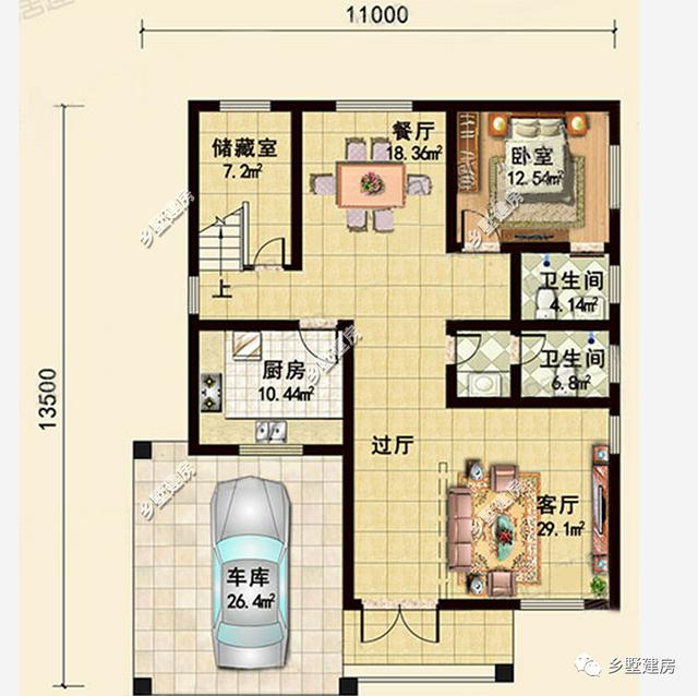 2棟經(jīng)典的二層別墅設(shè)計(jì)圖，外型和布局都不老土！