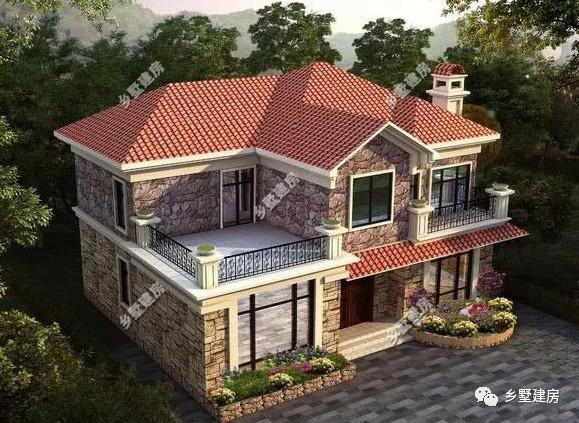 2棟經(jīng)典的二層別墅設(shè)計(jì)圖，外型和布局都不老土！