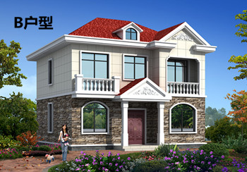 精致典雅的90平和100平方米二層樓房圖紙，藏不住的經(jīng)典