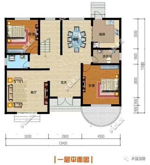 二層清新自然田園風(fēng)農(nóng)村自建房，看過(guò)的人都想回農(nóng)村建一棟！