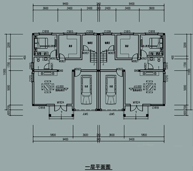 三層兄弟雙拼農(nóng)村自建房，左右對(duì)稱，戶型合理，四平八穩(wěn)，穩(wěn)重大氣，農(nóng)村建房必選