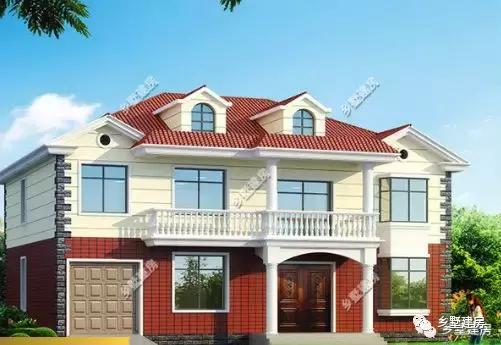 2棟二層農(nóng)村簡單實用自建房，一款大氣時尚，一款設計現(xiàn)代時尚，溫馨十足，你中意哪一款？